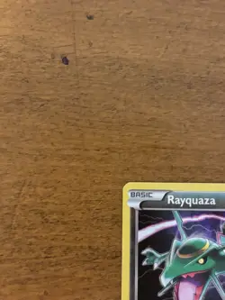 Rayquaza Pokemon Card XY141 Black Star Promo Holo Foil Lightly Played LP - Image 2