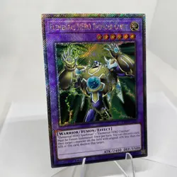 Yugioh Elemental HERO Thunder Giant RA03-EN153 1. ED Platinum Secret Rare NM - Image 5