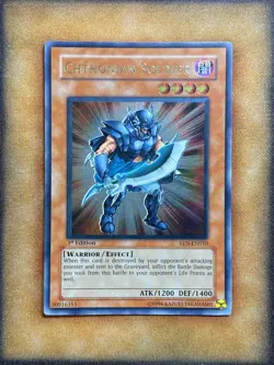 Yugioh Chthonian Soldier EEN-EN010 Ultimate Rare 1st Ed NM - Image 1