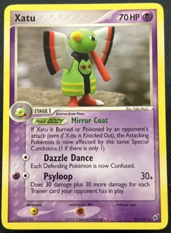 Non-Holo Rare Xatu Pokemon Card Ex Deoxys 29/107 NM - Image 1