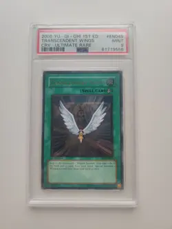 Yu-Gi-Oh Transcendent Wings PSA 9 CRV 1st Cybernetic Revolution Mint Ultimate - Image 1