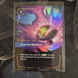 FOIL Riftbound Teemo card Guerilla Warfare 264/298 English Ver League of legends - Image 1