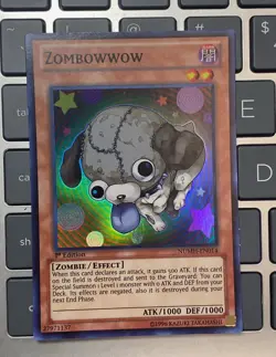 Yugioh Zombowwow NUMH-EN014 1st edition Super Rare Holo near mint condition card - Image 1