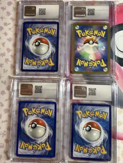 Lot of 4 Graded Pokemon Cards (Slabs) CGC - Image 2
