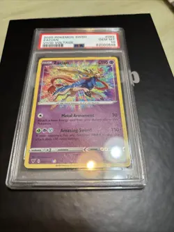 2020 Pokemon SWSH Vivid Voltage Zacian Card #082/185 PSA 10 - Image 2