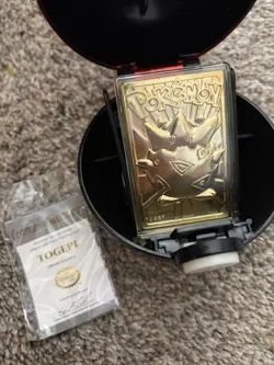BURGER KING 1999 POKEMON 23K GOLD PLATED TRADING CARD - COMPLETE SET - Image 5