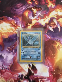 Pokemon TCG Articuno Card 2/62 Fossil WOTC Holo Unlimited Holo Rare - Image 1