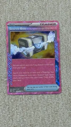 Pokemon TCG Secret Box 163/167 Twilight Masquerade Holo Card MINT SHIPS TODAY - Image 1
