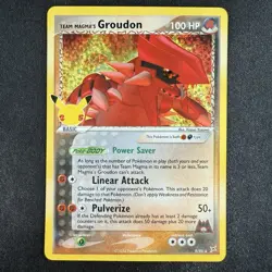 Pokemon TCG Team Magma's Groudon 9/95 Celebrations Classic Collection Holo Card - Image 1