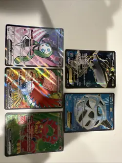 Pokemon TCG: 4 Scarlet & Violet Full Art EX Card Lot - Pack Fresh! - Image 1