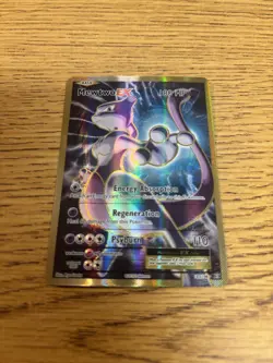 Mewtwo EX 103/108 Evolutions Full Art Holo Pokemon Trading Card Game - Image 3