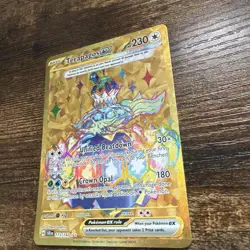 Pokemon Card TCG - Terapagos EX 173/142 - Stellar Crown - Hyper Rare Gold - NM - Image 5