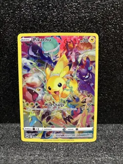 Pokemon Pikachu TCG Crown Zenith Full Art Secret Rare Card 160/159 NM Condition - Image 1