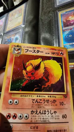 Flareon No. 136 Holo Jungle Set 1997 Japanese Pokemon Card Nintendo From Japan - Image 3