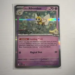 Lillie's Ribombee - 183 (Prerelease) 183 Sv: Scarlet & Violet Promo Cards Holo - Image 2