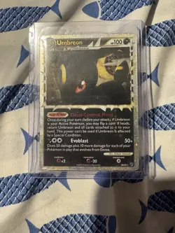 Pokemon TCG Umbreon Prime Holo HS-Undaunted Card 86/90 - Image 2