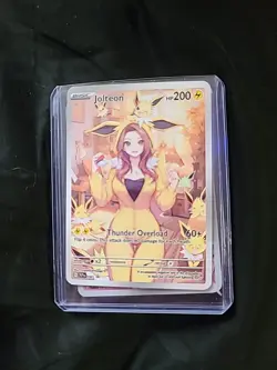 Custom Made Onsie Evvee Pokemon Cards TCG Ultra Rare Full Art. Set Of 9 - Image 3