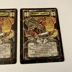 Bayushi Aramoro - Scorpion Clan - L5R CCG LP X2 Legend Of The Five Rings Card - Image 3