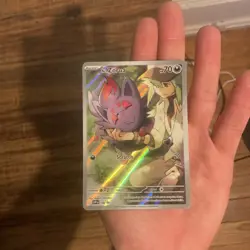 Pokemon TCG 5 Card Art Rare Lot N’s Zorua Nidoking 151 All NM - Image 2