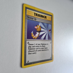 Scoop Up Trainer Card 78/102 Rare Base Set Pokemon Card MP - Image 4