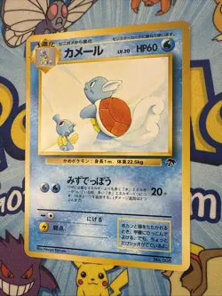 Southern Islands - Japanese Wartortle No. 8 - Pokemon Card HP - Image 2