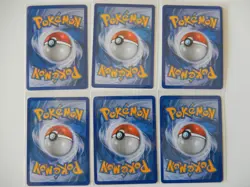 Pokemon Pikachu LOT of 6 Common Cards LP Vintage Various Sets - Image 2