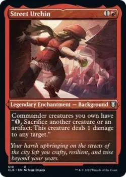Street Urchin (Etched Foil) -Foil Near Mint MTG - Image 1