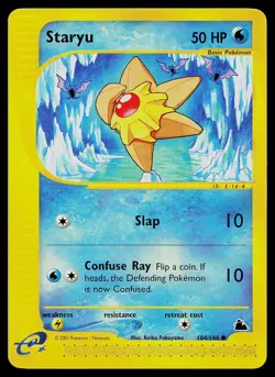 Pokemon Card - Staryu Skyridge 104/144 Common Non Holo - Image 1