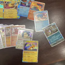 HUGE Holo Lot 100 Pokemon Cards Scarlet/Violet Umbreon PRE MEW DRI OBF All NM - Image 2