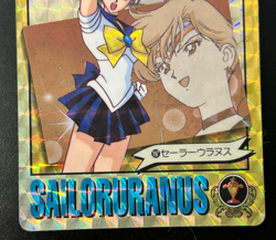 Sailor Moon Cards TCG No.197 Sailor Uranus Rare Made in Japan Bandai 1994 - Image 4