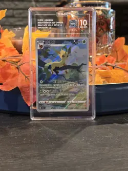 Leafeon CBB2C 0715/15 Gem Pack VOL.2 Chinese Pokemon Card GEM MINT - TAG 10 - Image 2