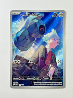 Pokemon TCG Steven's Beldum 207 SVP Black Star Promo Card English Rare PSA - Image 1