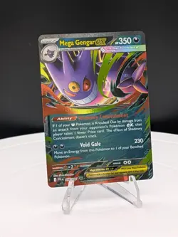 2025 Pokemon Phantasmal Flames Mega Gengar ex Double Rare Card 56/094 - Image 1