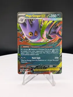 2025 Pokemon Phantasmal Flames Mega Gengar ex Double Rare Card 56/094 - Image 2