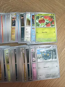 Pokemon TCG Prismatic Evolutions Common/uncommon 120 Cards! 🔥 - Image 2