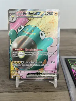 Ionos Bellibolt ex SVP-194 Black Star Promo Journey Together Pokemon Card Mint - Image 2