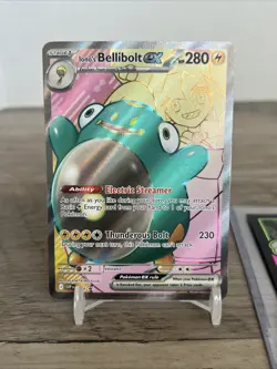 Ionos Bellibolt ex SVP-194 Black Star Promo Journey Together Pokemon Card Mint - Image 5
