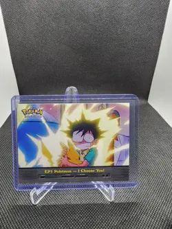 2000 Topps Pokemon TV Animation Edition I CHOOSE YOU! Series 2 #EP1 Episode Card - Image 1