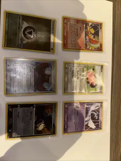 Ex Unseen Forces Reverse Holo Lot Pokemon Vintage 2005 6 Cards - Image 1