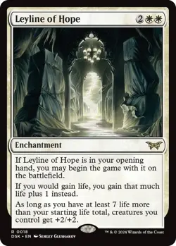 Leyline of Hope - Duskmourn: House of Horror DSK 18 MTG Magic the Gathering NM - Image 1