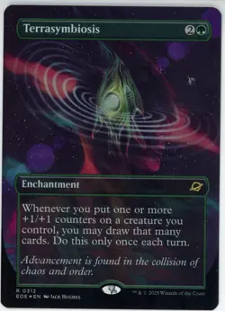 Terrasymbiosis Borderless Foil Edge of Eternities MTG 312 EOE - Image 1