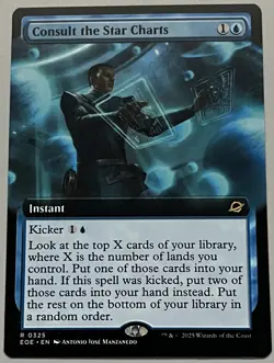 MTG Edge of Eternities Consult the Star Charts Instant RARE REGULAR #0325 - Image 1