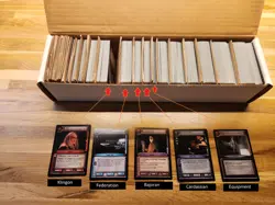 Star Trek CCG LOT! Tons of cards 1994 and up! + 3 Bonus card games! BSG/WARS/EVE - Image 4