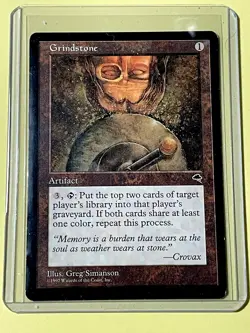 Magic: The Gathering Tempest Grindstone LP MTG - Image 4