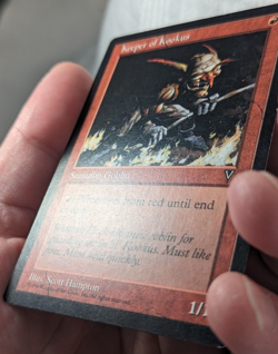 Keeper of Kookus - Visions - Excellent - MTG Magic the Gathering - 1996 - Image 4