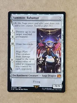 MTG Summon: Bahamut FINAL FANTASY Mythic Rare #0001 M/NM Regular - Image 1