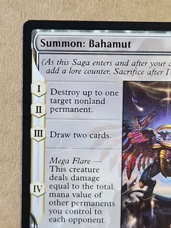 MTG Summon: Bahamut FINAL FANTASY Mythic Rare #0001 M/NM Regular - Image 2