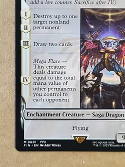 MTG Summon: Bahamut FINAL FANTASY Mythic Rare #0001 M/NM Regular - Image 4