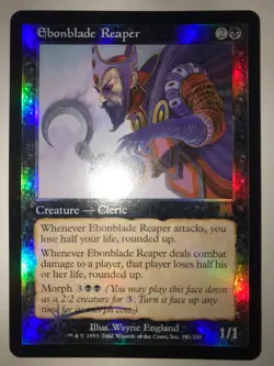 Ebonblade Reaper FOIL Onslaught Black Rare MTG LP/NM - Image 1