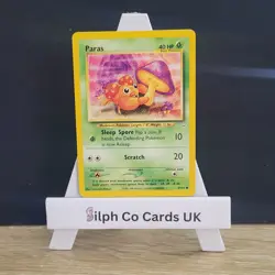 Paras 47/64 Neo Revelation Set Pokemon Card WOTC - Image 1